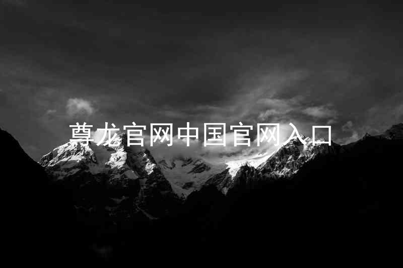 尊龙官网中国官网入口